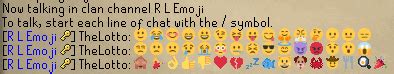 runelite emojis